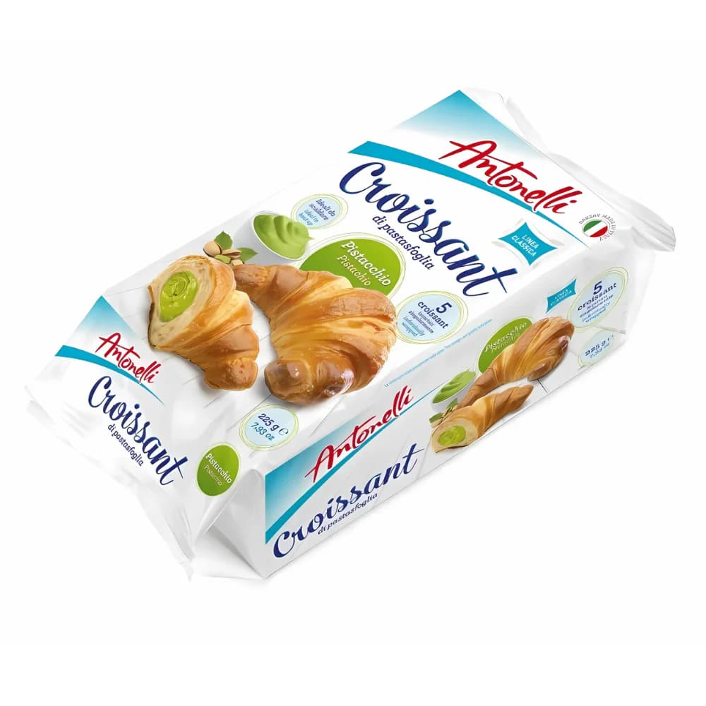 Antonelli Croissant Pistachio 225 gr x 8