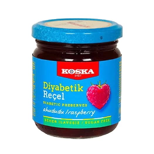 Koska Diabetic Raspberry Jam 240 gr x 6