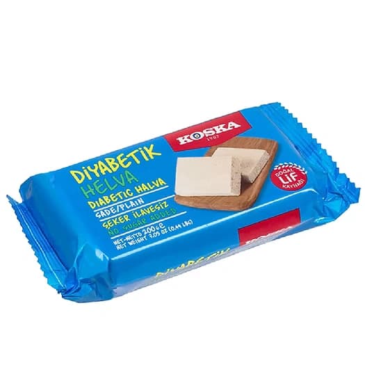 Koska Diabetic Plain Halva 350 gr x 12