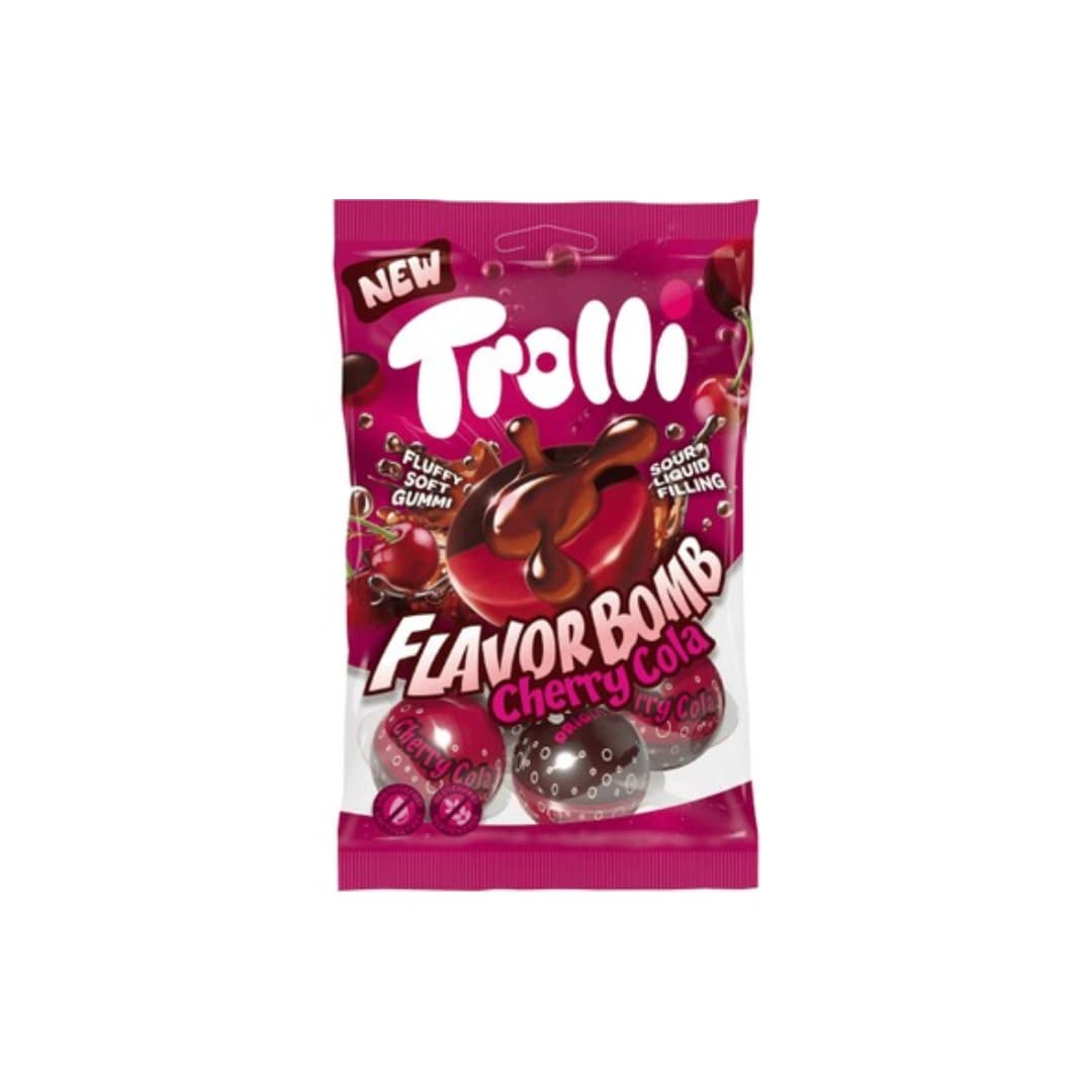 Trolli Flavor Bomb Cherry Cola 75 gr  x 21