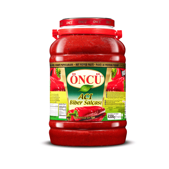 Oncu Hot Pepper Paste 4300 gr x 4
