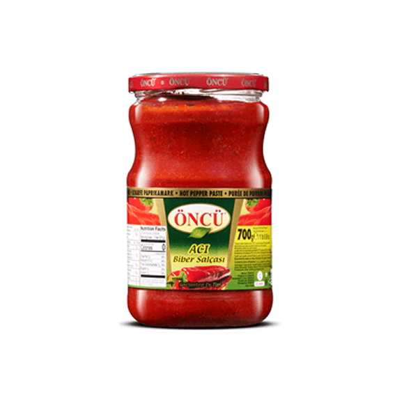 Oncu Hot Pepper Paste 700 gr x 12