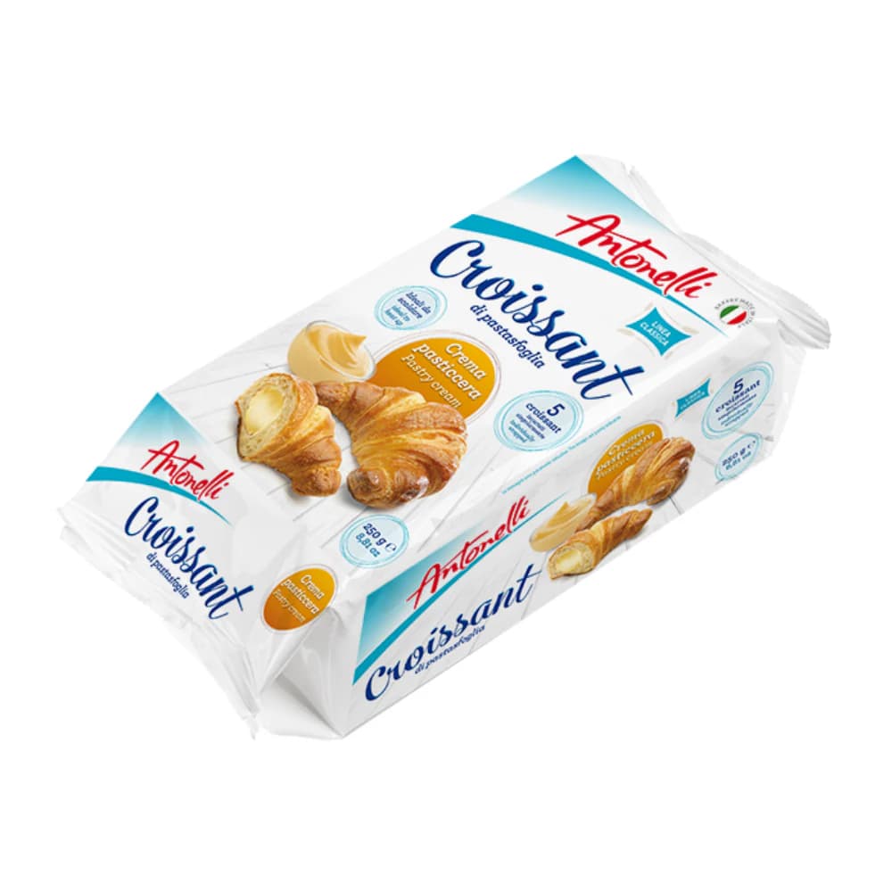 Antonelli Croissant Farcito Albicocca 250 gr x 8