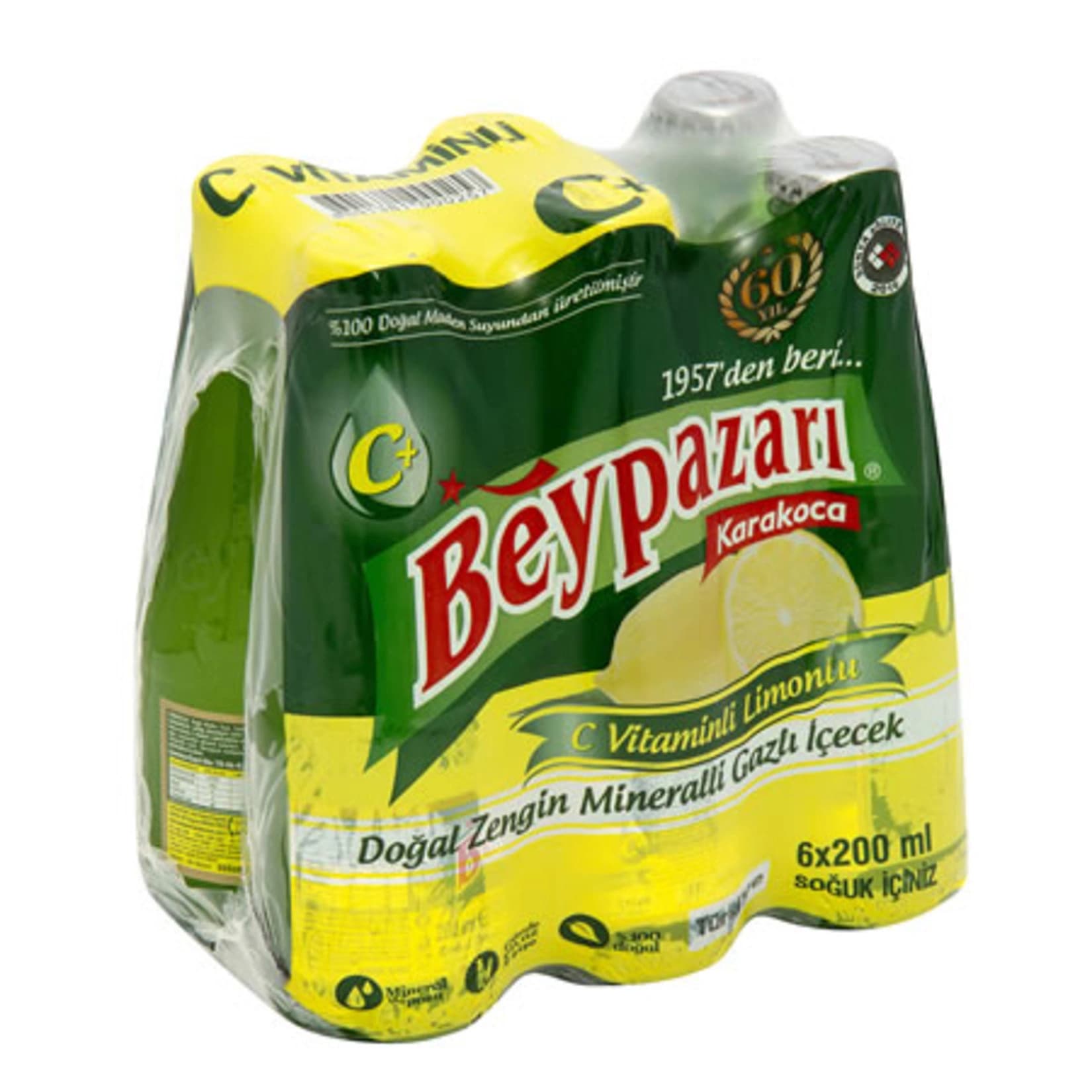 Beypazari Mineral Water C Lemon 200 ml x 24