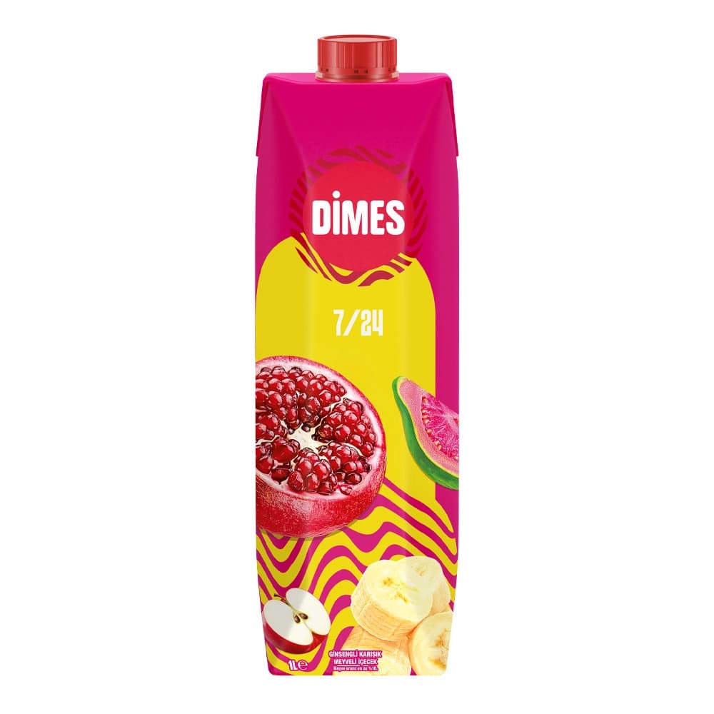 Dimes 7/24 Energy Fruit Juice 1Liter x 12