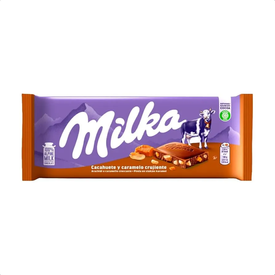 Milka Peanut Caramel 90 gr x 24