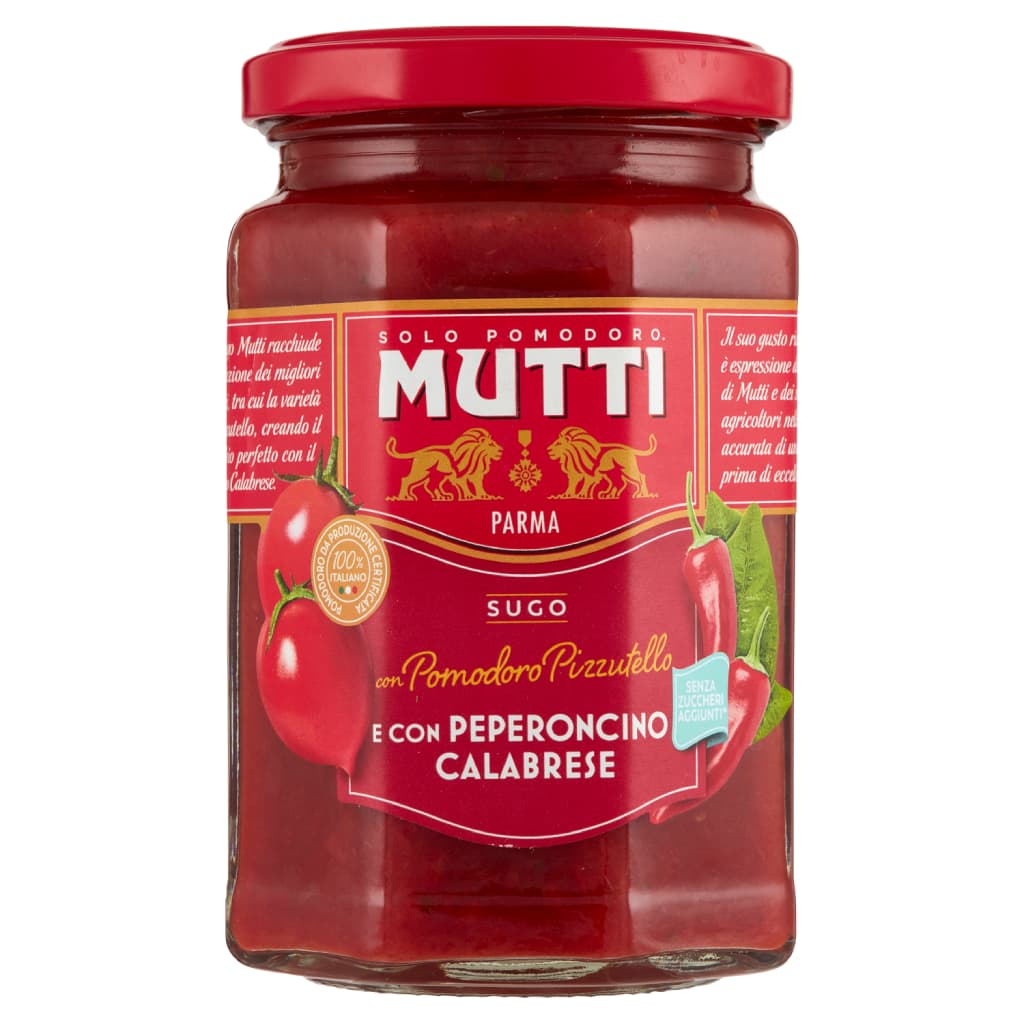 Mutti Sugo Pomodoro Peperoncino GR 280 x 6