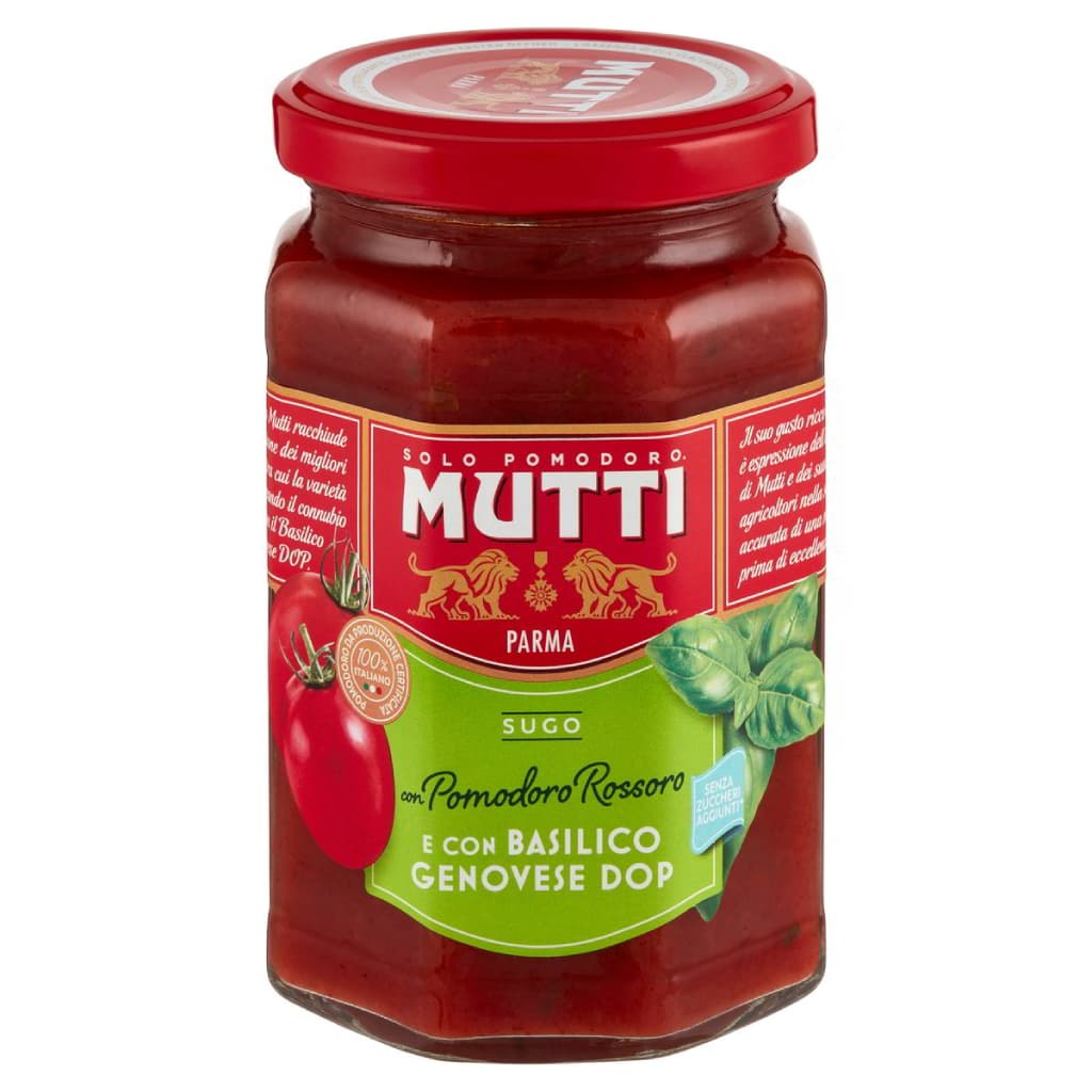 Mutti Sugo Pomodoro e Basilico GR 280 x 6