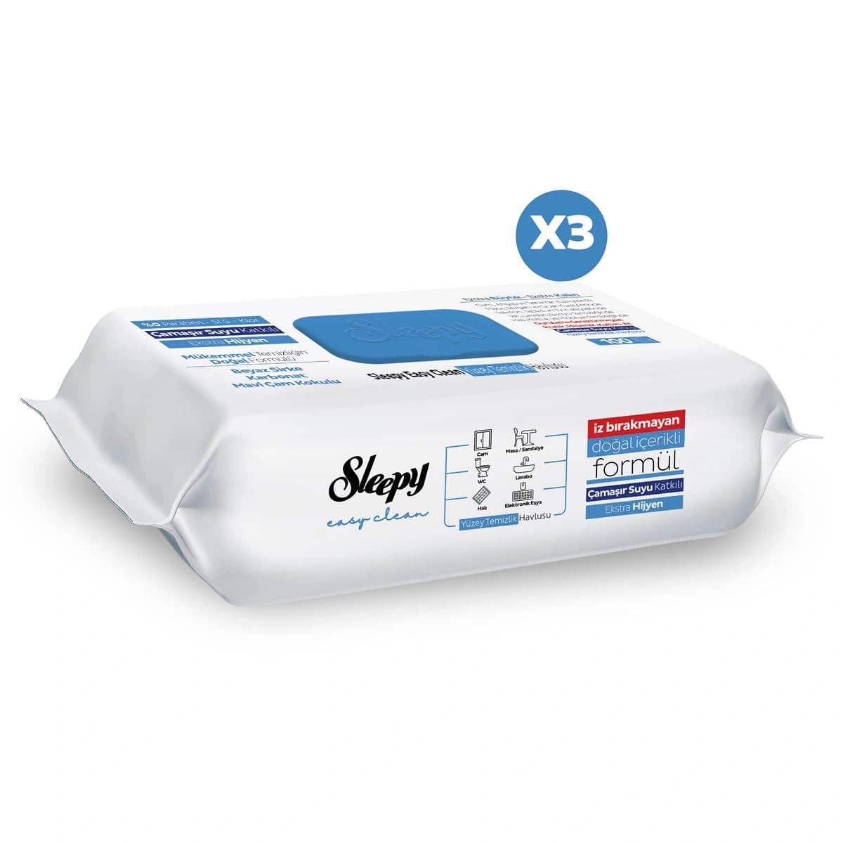 Sleepy Surface Clean Camasır Suyu 100 pcs