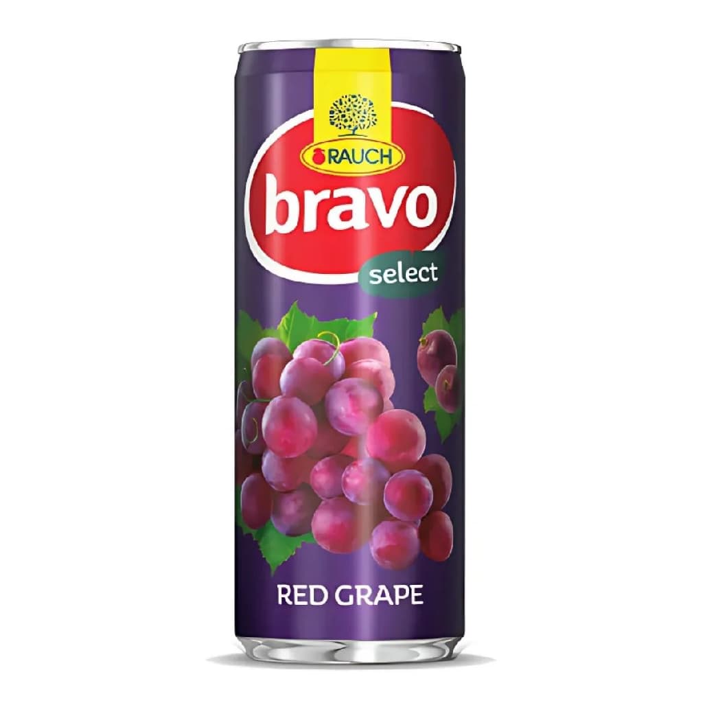 Rauch Bravo Grape Juice 250 ml x 24